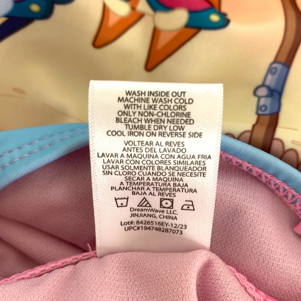 Bluey Girls Tankini 2 Piece Swimsuit - Picture 6 of 9